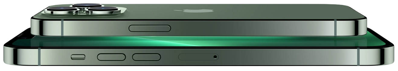iPhone 13 Pro na cor Verde-Alpino